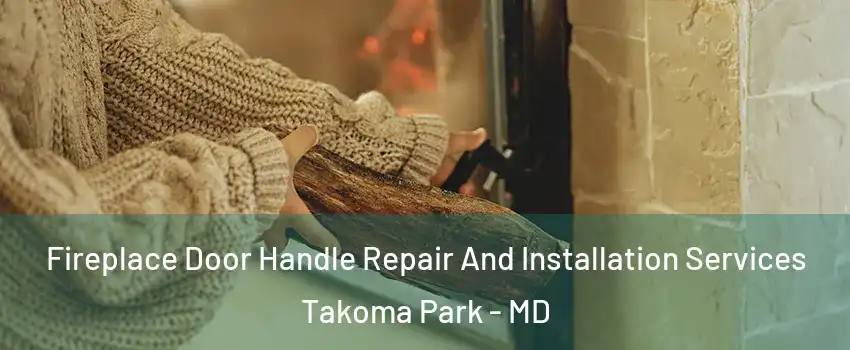 Fireplace Door Handle Repair And Installation Services Takoma Park - MD