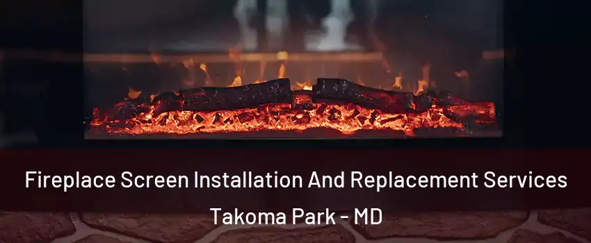 Fireplace Screen Installation And Replacement Services Takoma Park - MD