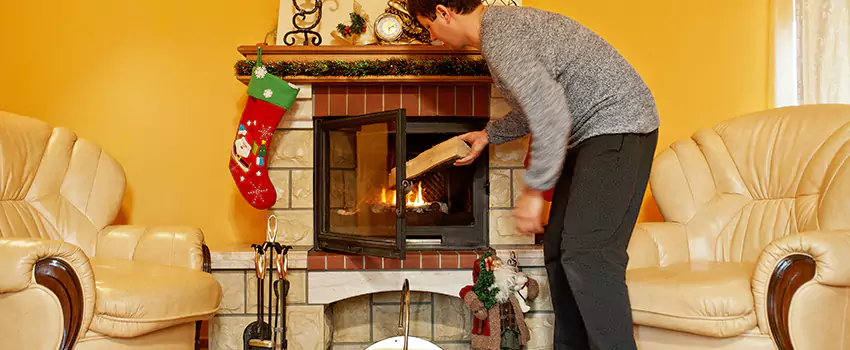 Gas to Wood-Burning Fireplace Conversion Services in Takoma Park, Maryland