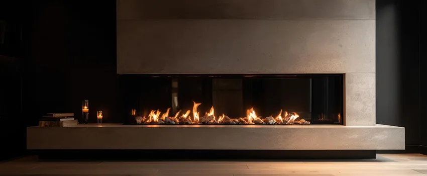 Gas Fireplace Ember Bed Design Services in Takoma Park, Maryland