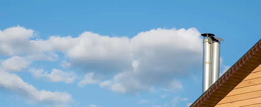 Chimney Metal Flue Installation in Takoma Park, Maryland