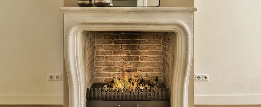Vintage-style Fireplace Redesign in Takoma Park, Maryland