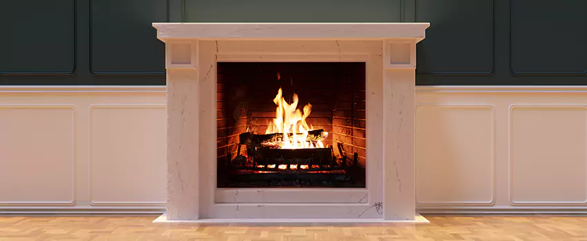 Open Flame Wood-Burning Fireplace Installation Services in Takoma Park, Maryland
