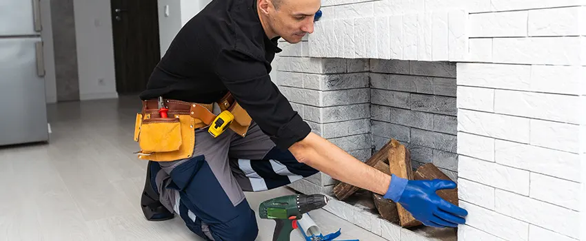 Fireplace Damaged Damper Frame Repair Services in Takoma Park, Maryland