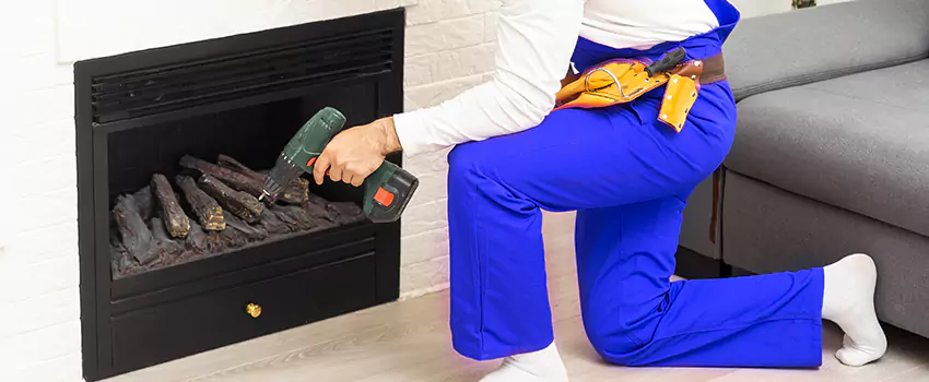 New Gas Fireplace Installation in Takoma Park, MD