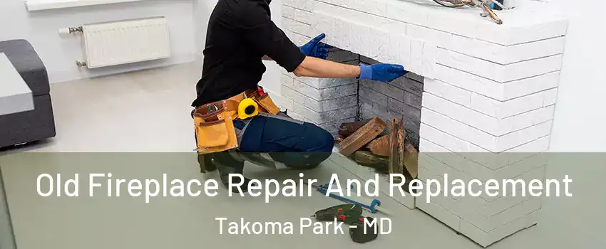 Old Fireplace Repair And Replacement Takoma Park - MD