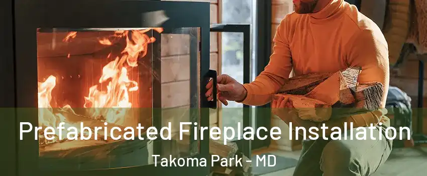  Prefabricated Fireplace Installation Takoma Park - MD